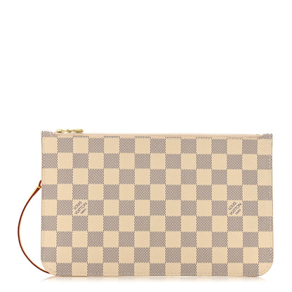 Louis Vuitton Damier Azur Neverfull MM GM Pochette 1 of 6