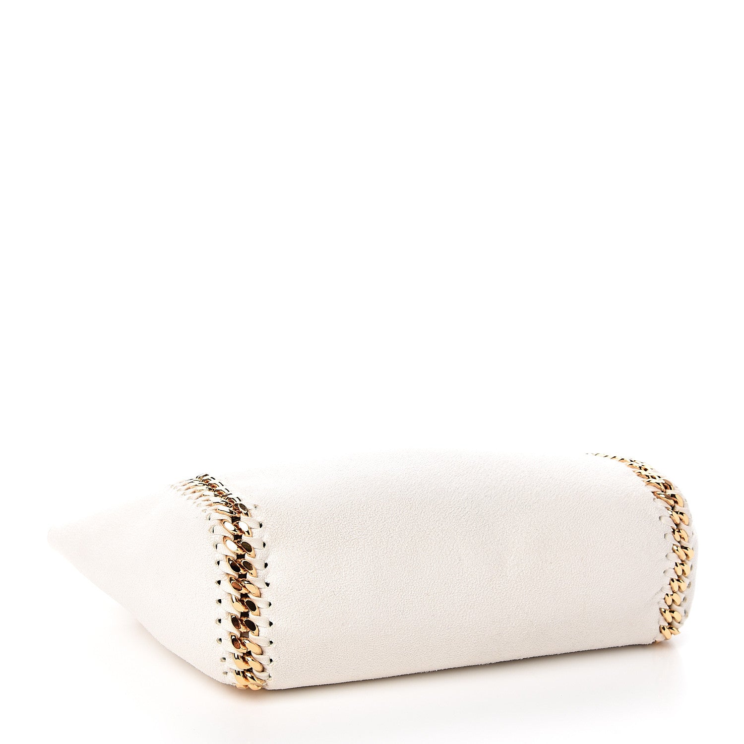 Stella McCartney Shaggy Deer Falabella Reversible Mini Fold Over Tote Chalk 4 of 9