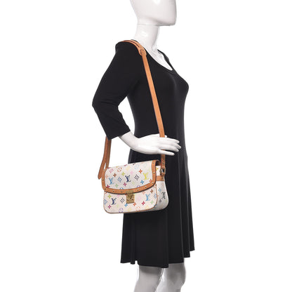 Louis Vuitton Monogram Multicolor Sologne White 2 of 20
