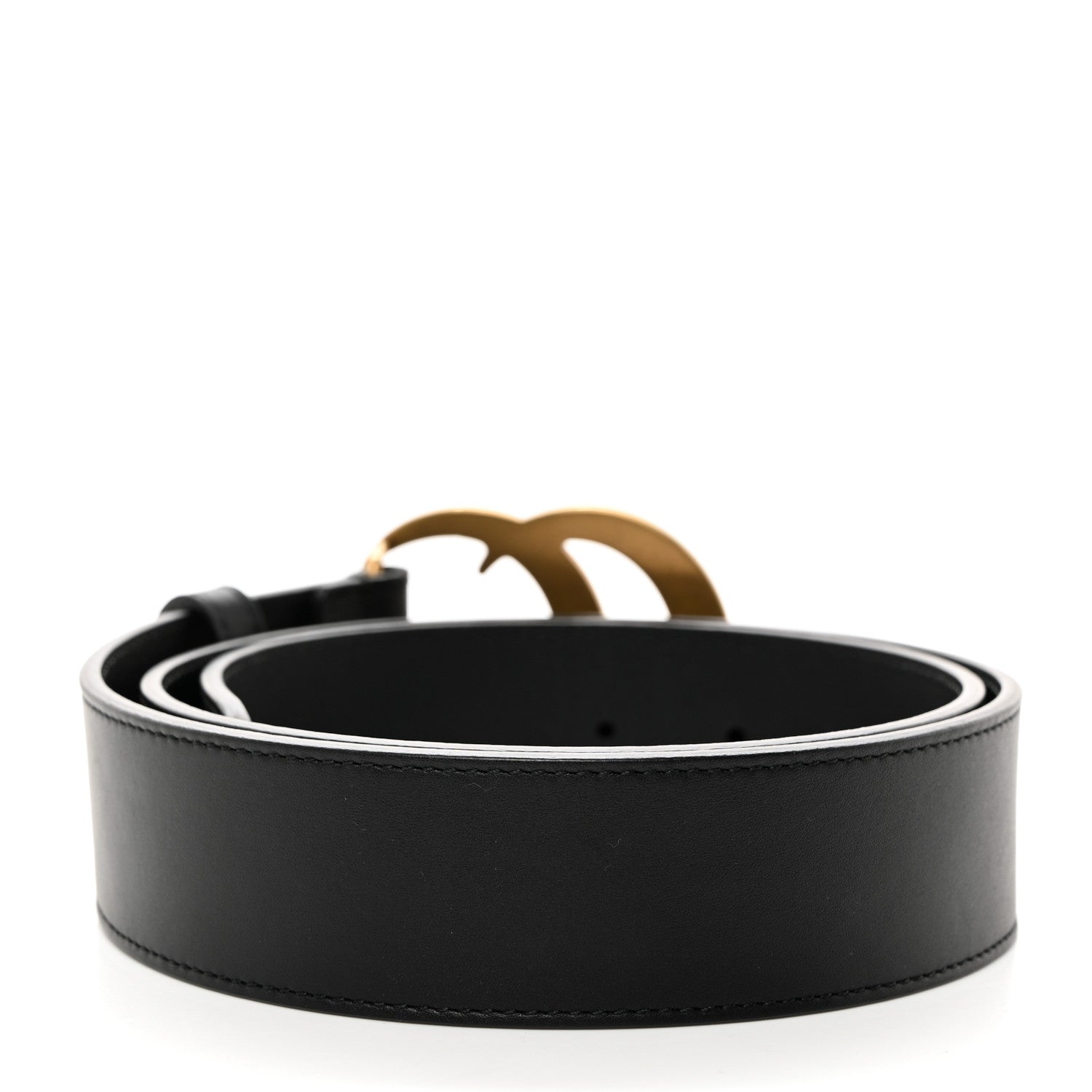 Gucci Calfskin Double G 40mm Belt 85 34 Black 2 of 5