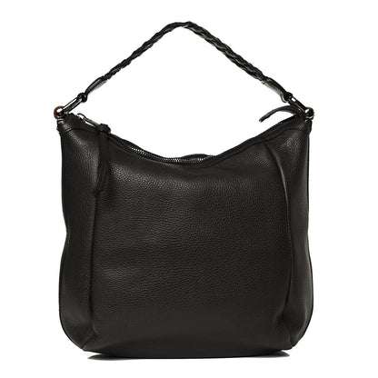Gucci Grained Calfskin Bamboo Bar Hobo Dark Brown 1 of 37