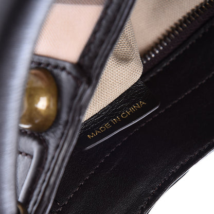 Burberry Nova Check Alverton Studded Hobo Chocolate 7 of 8