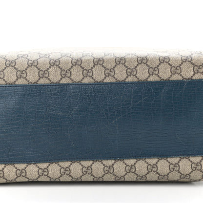 Gucci GG Plus Monogram Flat Vertical Tote Blue 14 of 14