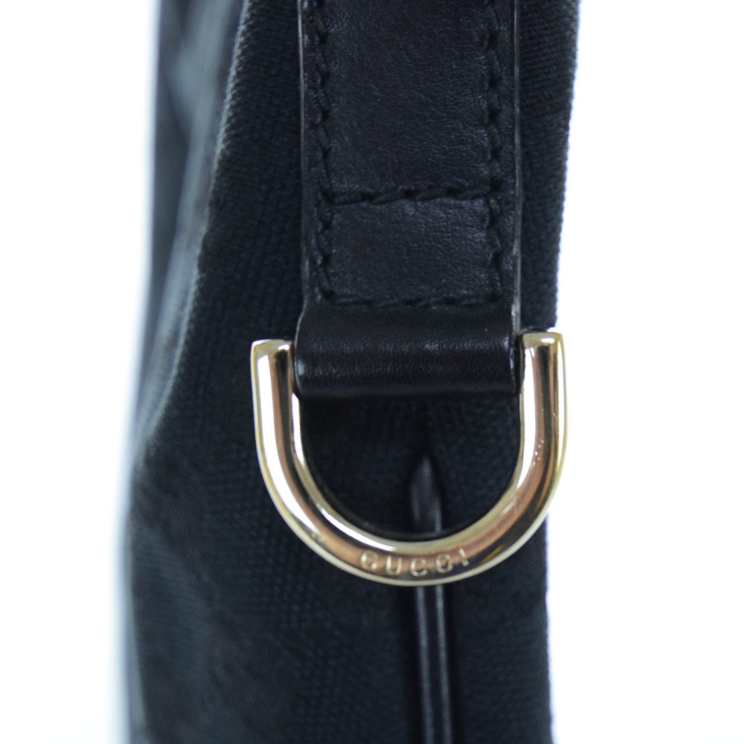 Gucci Monogram New Britt Medium Hobo Black 7 of 12
