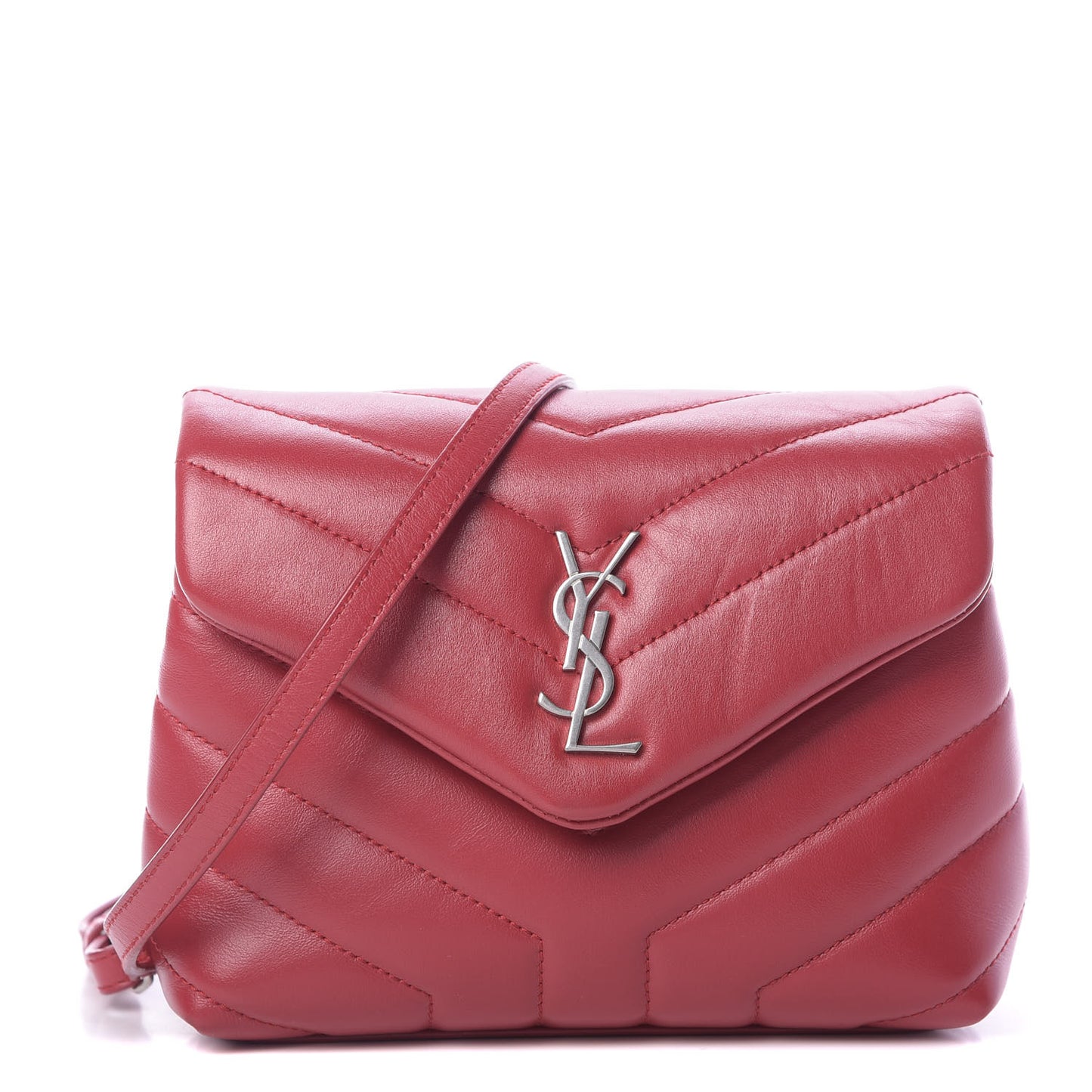 Calfskin Y Quilted Monogram Toy Loulou Crossbody Bag New Lipstick