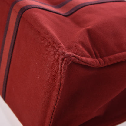Hermes Canvas Fourre Tote Holdall GM Red 8 of 12