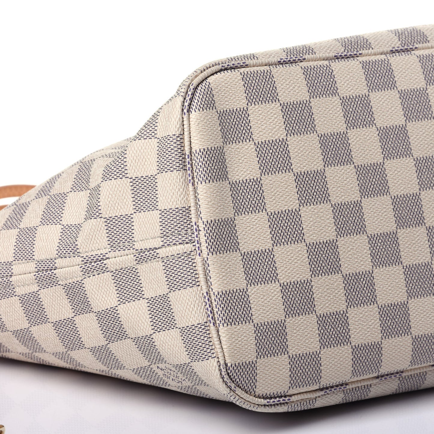 Damier Azur Neo Neverfull MM Rose Ballerine