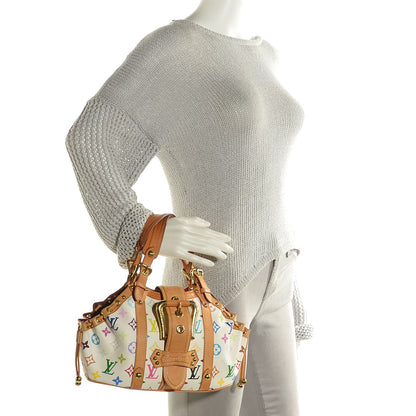 Louis Vuitton Monogram Multicolor Theda GM White 2 of 7
