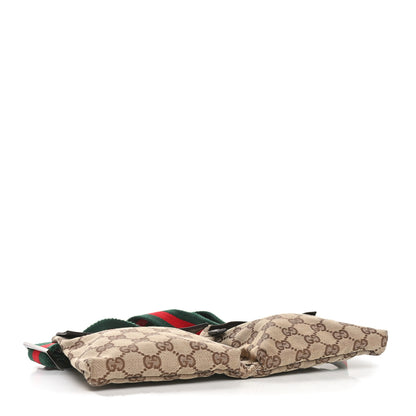 Gucci Monogram Web Belt Bag Dark Brown 4 of 9