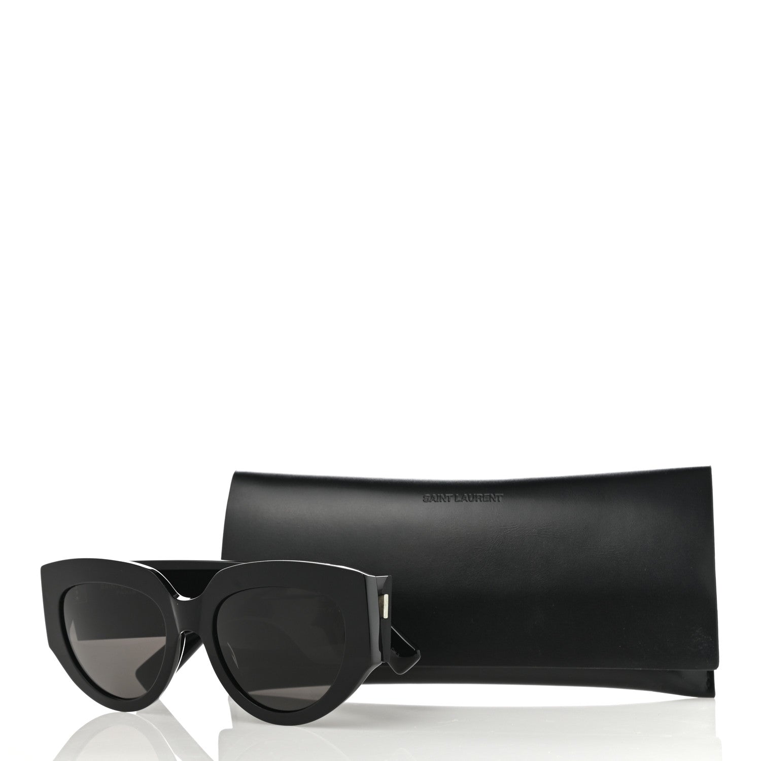 Saint Laurent Acetate Rope Sunglasses SL M26 Black 9 of 9