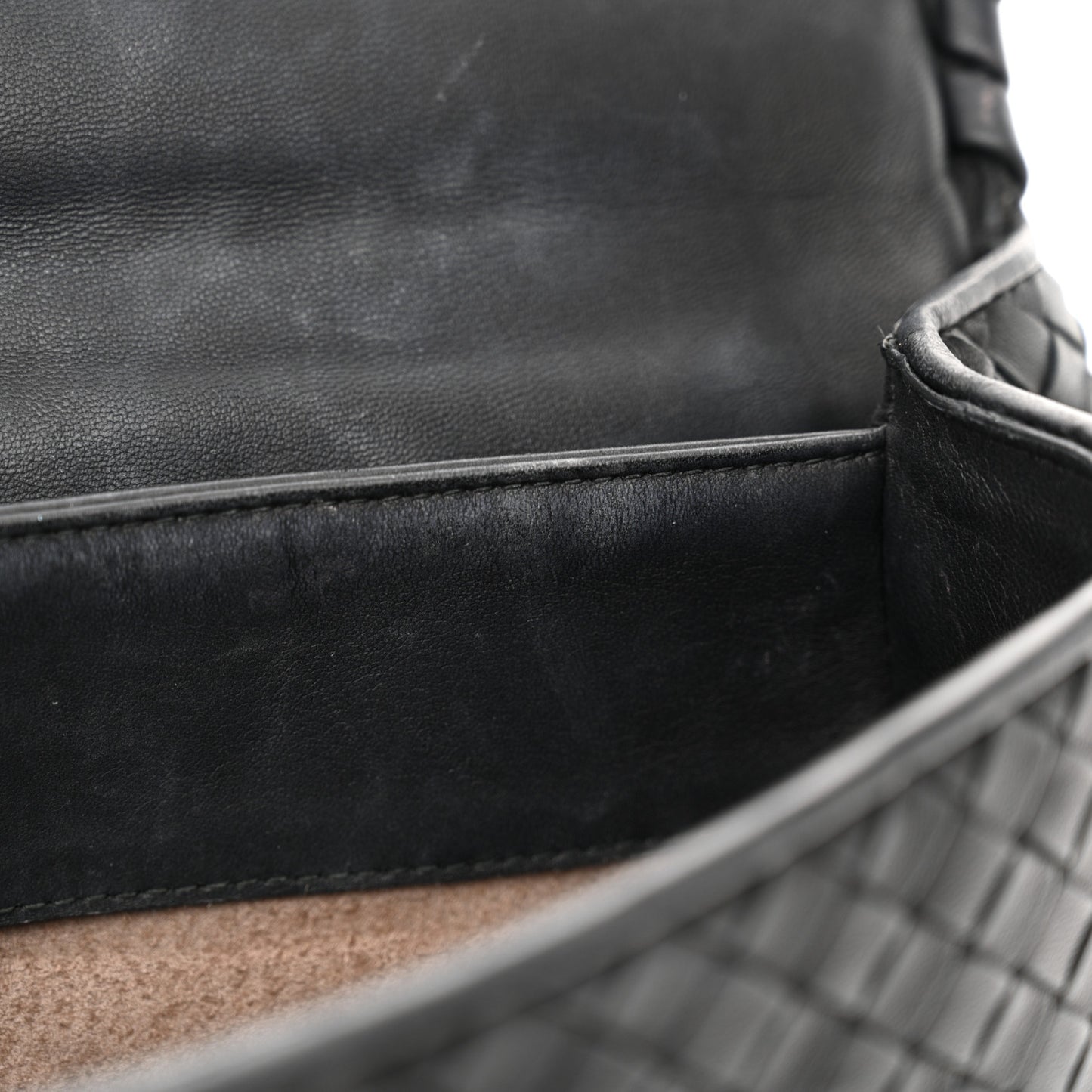 Nappa Intrecciato Small Olimpia Bag Black