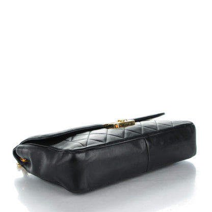 Chanel Lambskin Quilted Large Chic With Me Flap Black 4 of 9