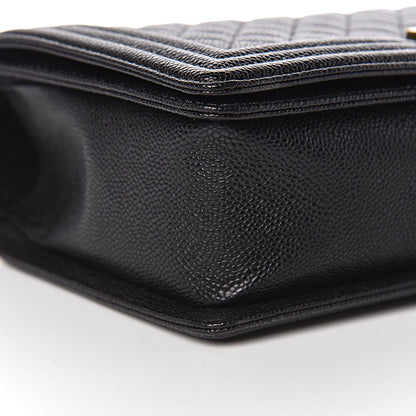 Chanel Caviar Quilted New Medium Boy Flap Black 8 of 11