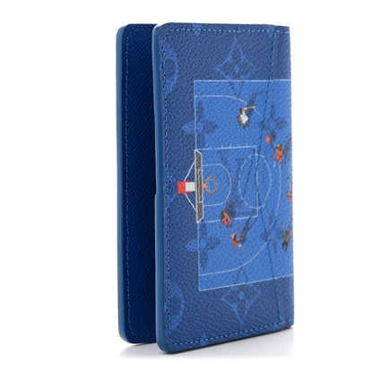 Louis Vuitton Monogram Heritage Pocket Organizer Basketball Blue 3 of 6