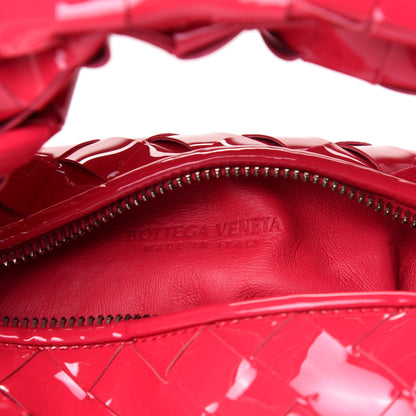 Bottega Veneta Patent Nappa Intrecciato Mini Jodie Candy Stripe 6 of 10