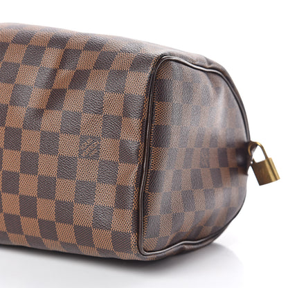 Louis Vuitton Damier Ebene Speedy 25 6 of 10