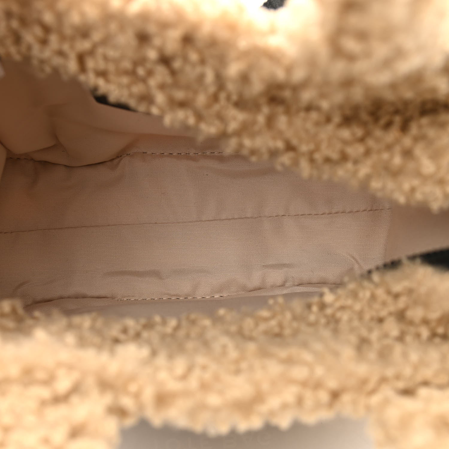 Marc Jacobs Polyester Cotton Mini The Teddy Traveler Tote Bag Beige 5 of 10