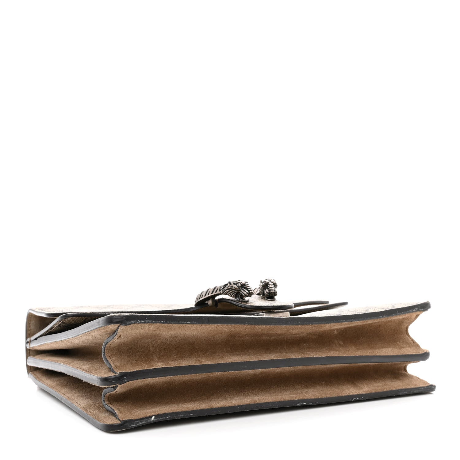 Gucci GG Supreme Monogram Medium Dionysus Shoulder Bag Taupe 4 of 19