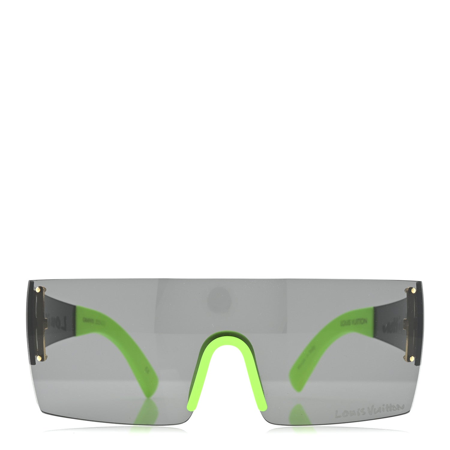 Louis Vuitton Graffiti Sunglasses Neon Green 2 of 8
