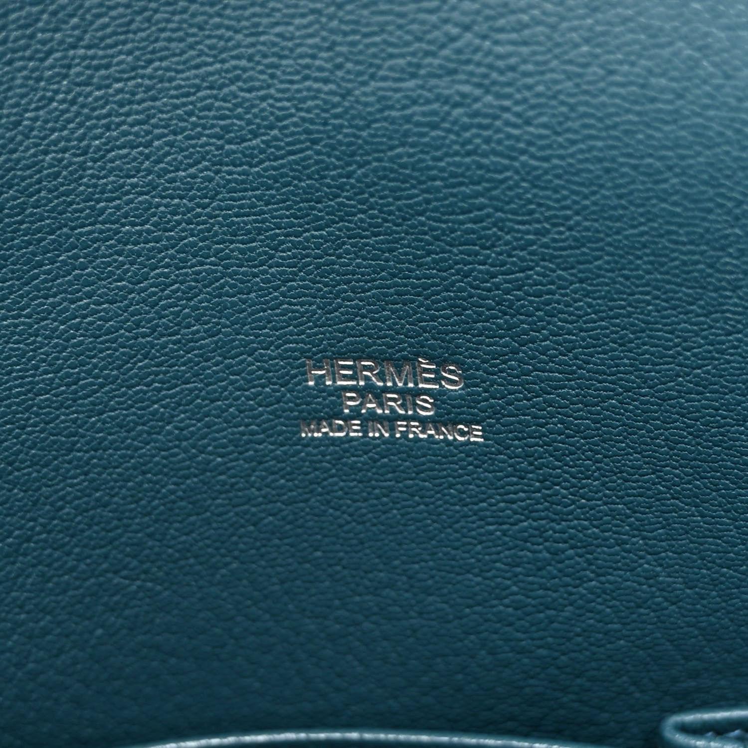 Hermes Taurillon Clemence Bi-Color Jypsiere 31 Colvert Turquoise 6 of 11