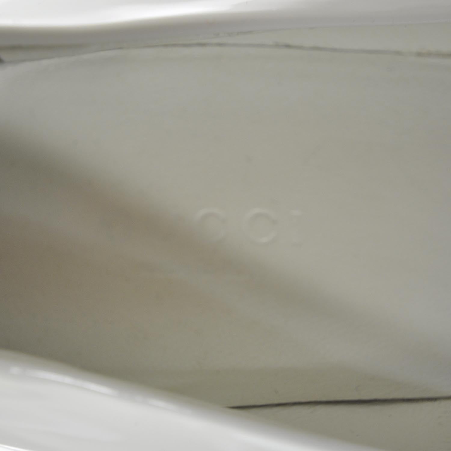 Gucci Patent Leather GG Pumps 7.5 Black White 7 of 11