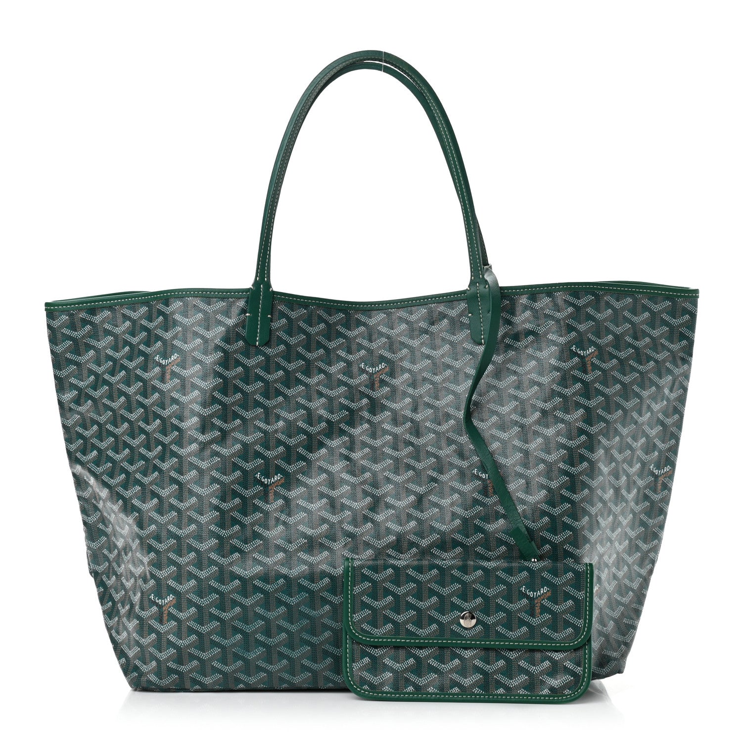 Goyard Goyardine Saint Louis GM Green 1 of 14