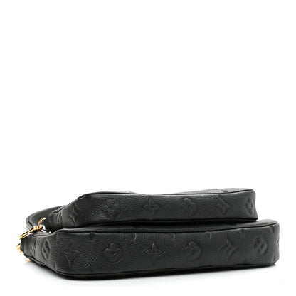 Louis Vuitton Empreinte Monogram Giant Multi Pochette Accessories Black 4 of 10