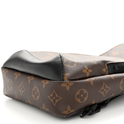 Louis Vuitton Monogram Macassar Avenue Sling Bag 8 of 8
