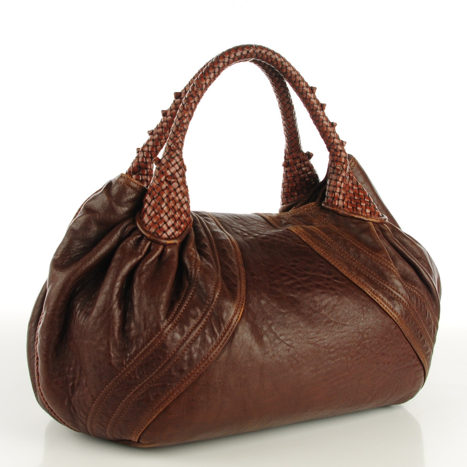 Fendi Nappa Nuvolata Spy Cognac 6 of 11