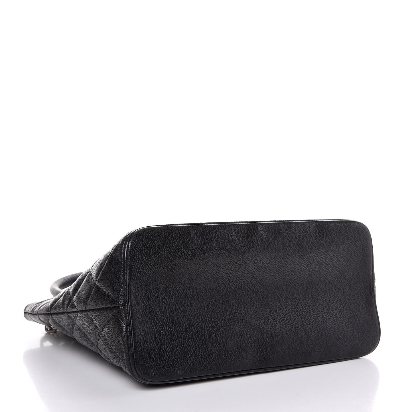 Caviar Quilted Medallion Tote Black