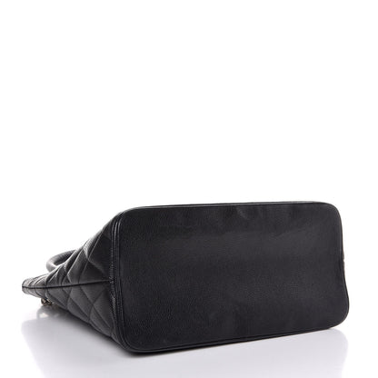 Chanel Caviar Quilted Medallion Tote Black 4 of 7