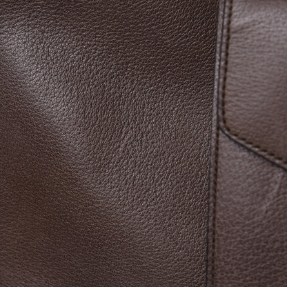 Gucci Calfskin Web Large Top Handle Bag Brown 14 of 17
