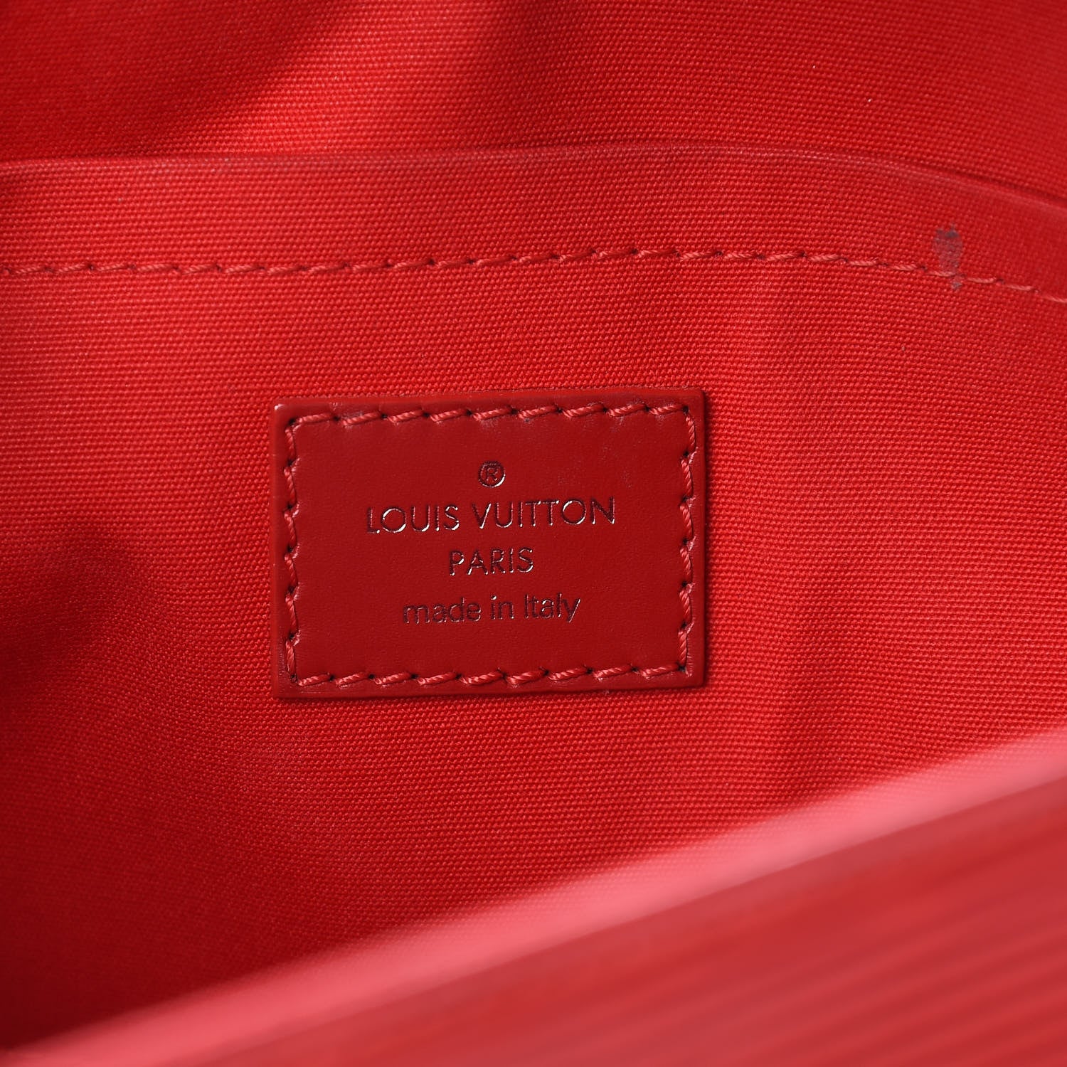 Louis Vuitton Epi Segur PM Castillan Red 6 of 12