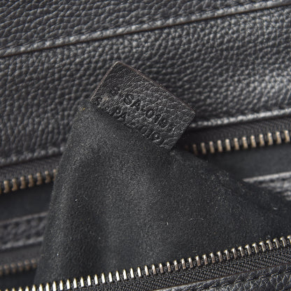 Celine Drummed Calfskin Mini Luggage Black 7 of 10