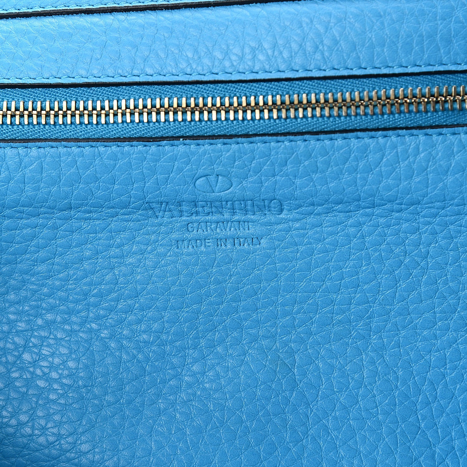 Valentino Garavani Pebbled Calfskin Medium Rockstud Tote Parrot 5 of 8