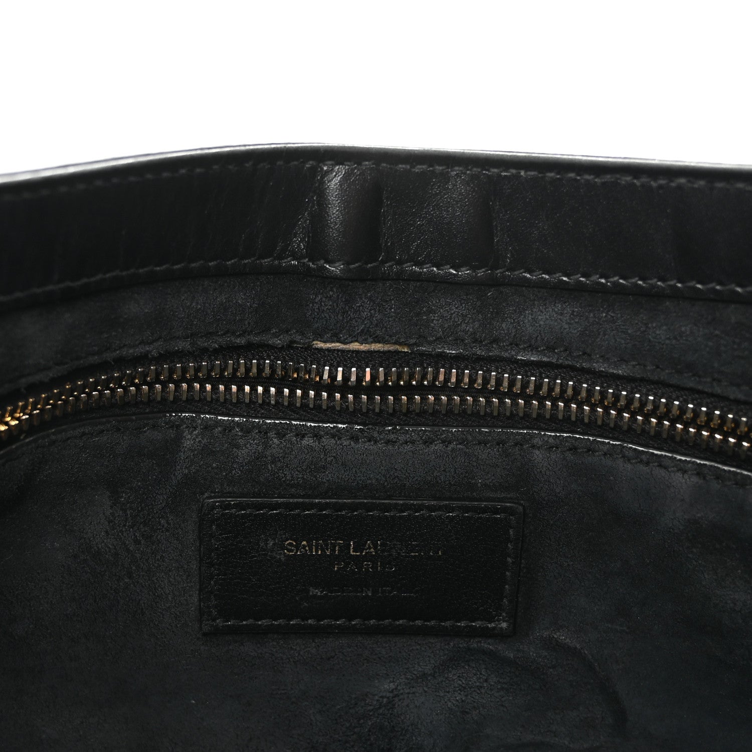 Saint Laurent Smooth Calfskin Le 5 A 7 Hobo Black 6 of 10