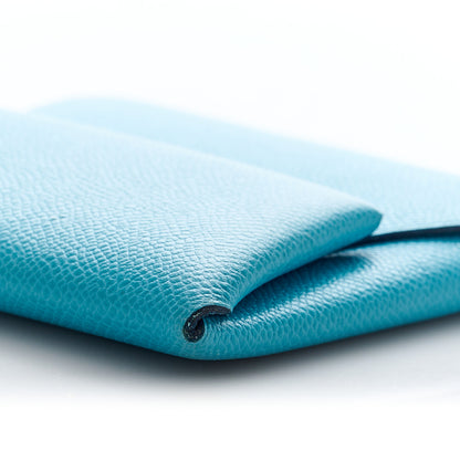 Hermes Epsom Bastia Coin Purse Bleu Du Nord 11 of 12