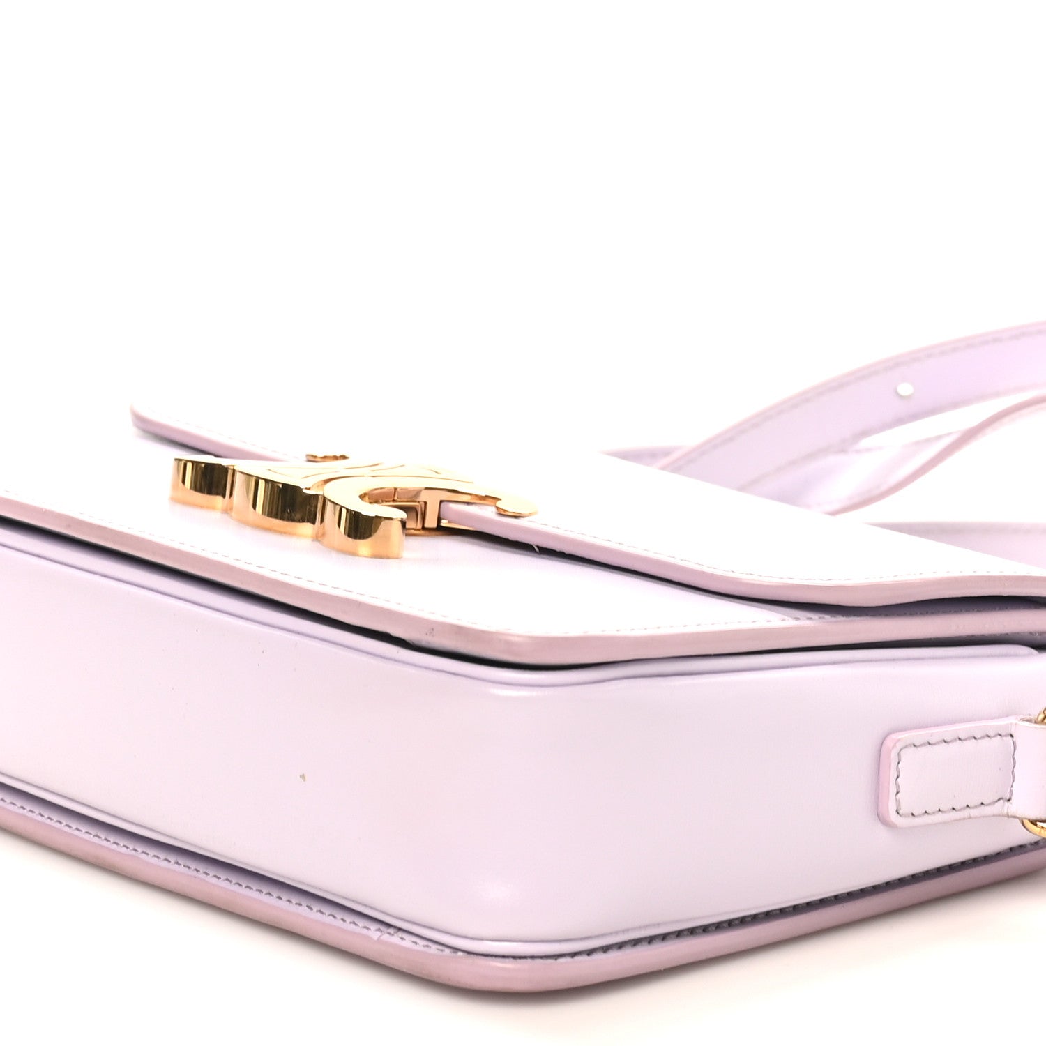Celine Shiny Calfskin Teen Triomphe Light Lavender 9 of 9