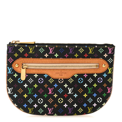 Louis Vuitton Monogram Multicolor Pochette Plate GM Black 1 of 7