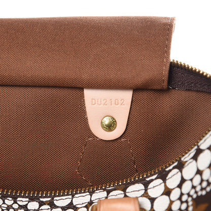 Louis Vuitton Monogram Kusama Town Speedy 30 White 6 of 15