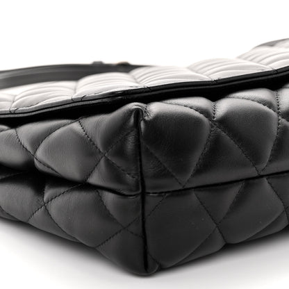 Balenciaga Nappa Calfskin Quilted Large Touch B Shoulder Bag 8 of 10