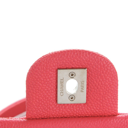 Chanel Caviar Quilted Jumbo Easy Flap Coral 5 of 8