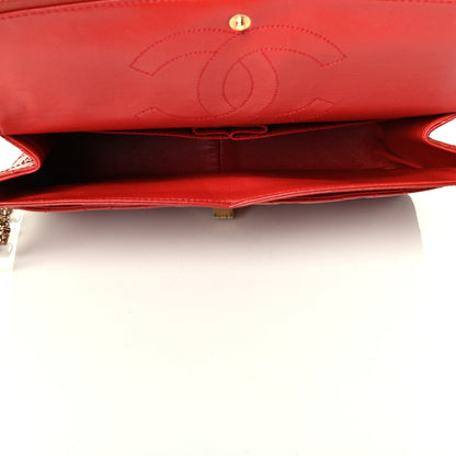 Chanel Aged Calfskin Quilted 2.55 Reissue 226 Flap Red 4 of 7