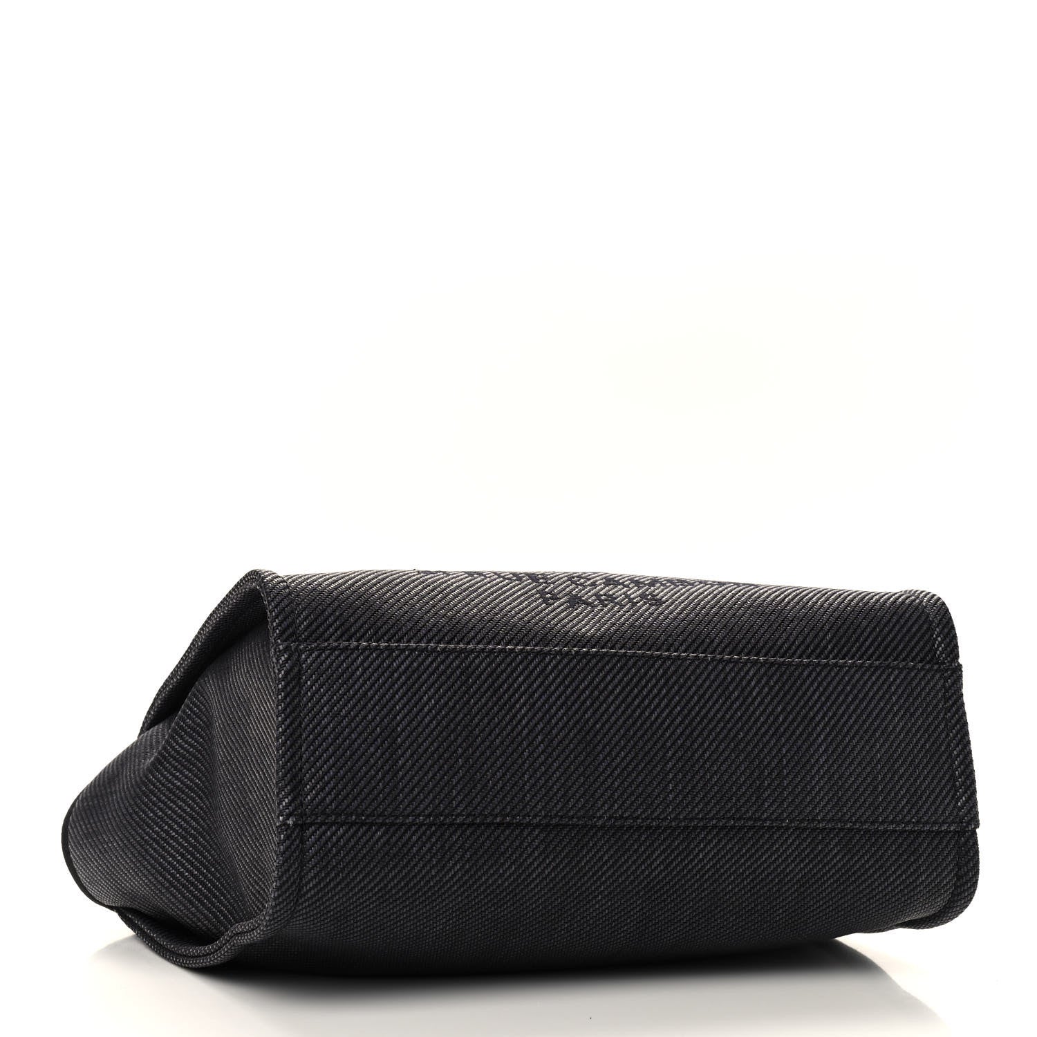 Chanel Mixed Fibers Small Deauville Tote Black 4 of 9