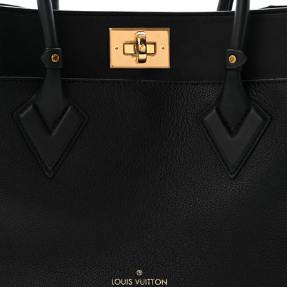 Louis Vuitton Calfskin Monogram Tufting On My Side Black 7 of 9