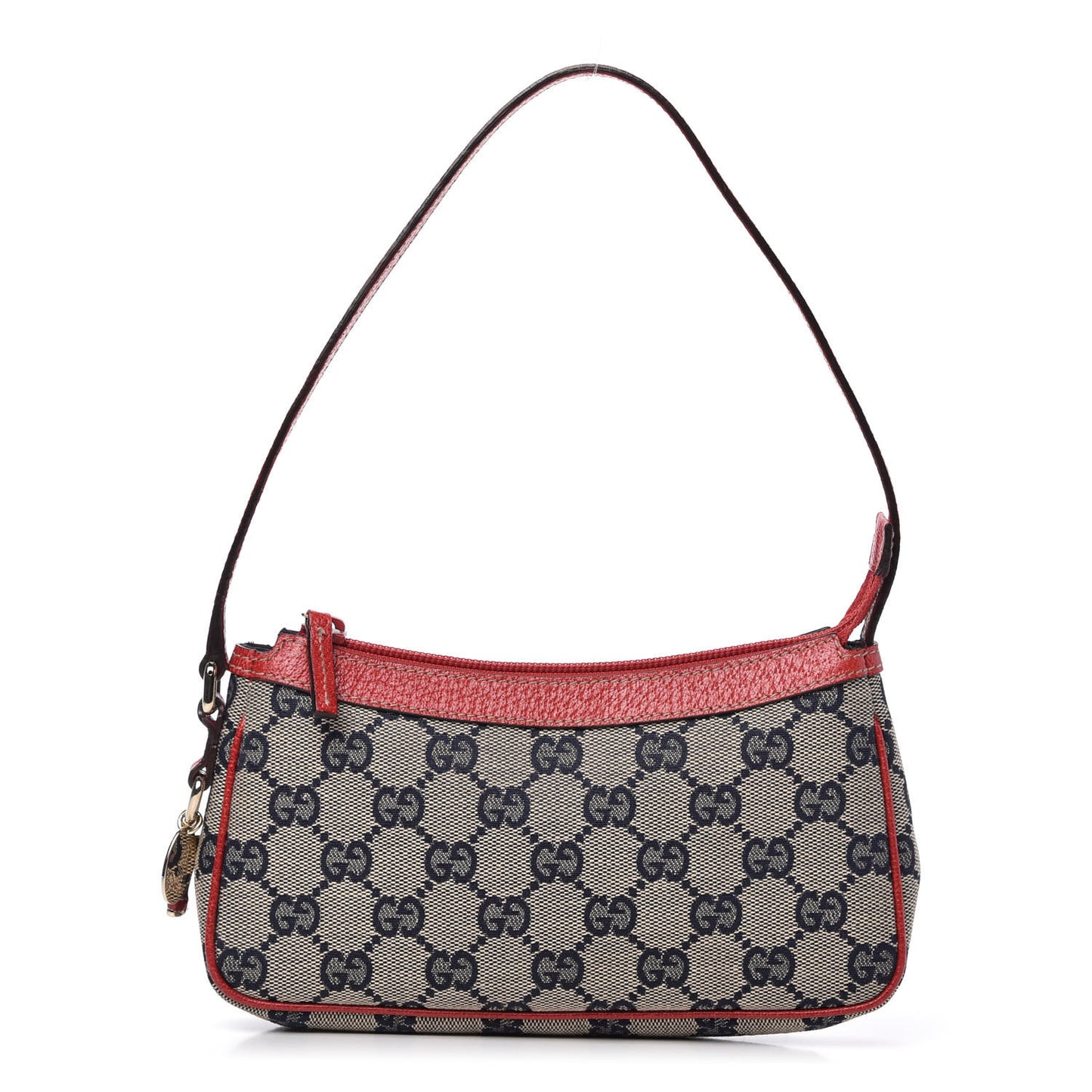 Monogram Small Pochette Red