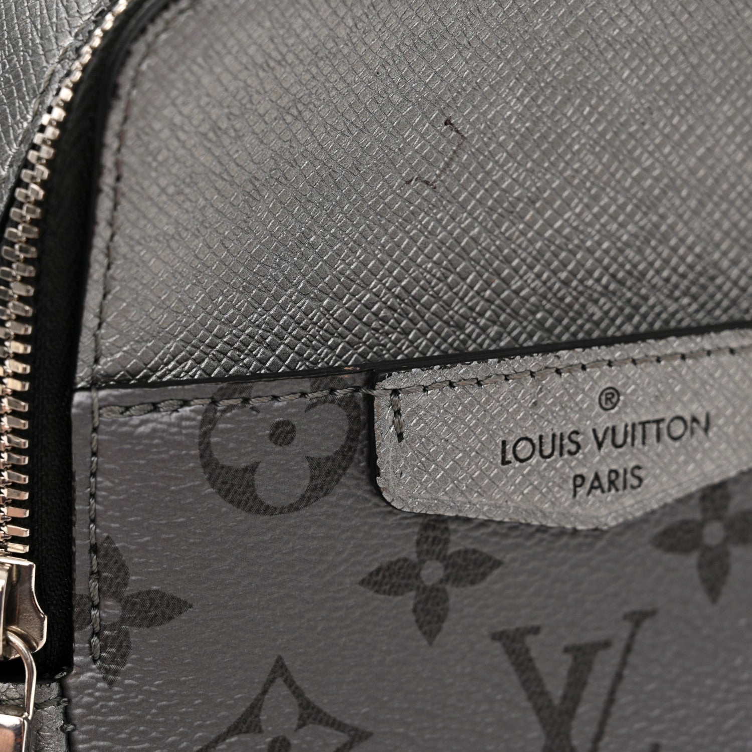 Louis Vuitton Taigarama Outdoor Slingbag Gunmetal Silver 12 of 12