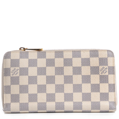 Louis Vuitton Damier Azur Zippy Organizer Wallet 1 of 8