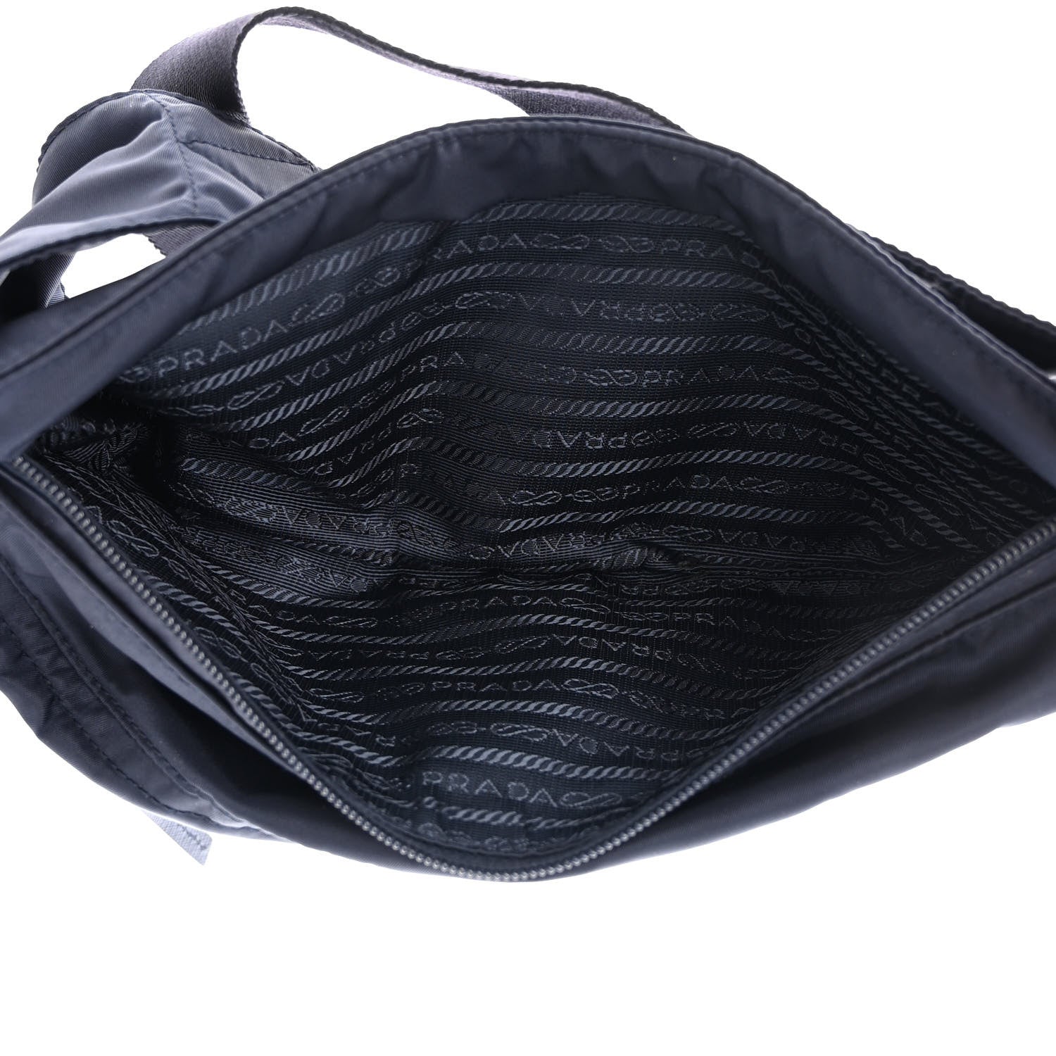 Prada Tessuto Nylon Montagna Belt Bag Blue 5 of 9
