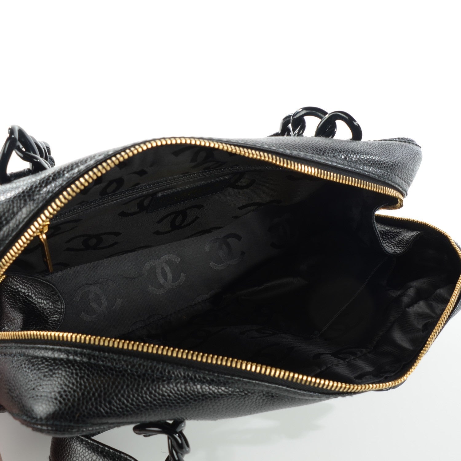 Chanel Caviar Bekko Chain Camera Bag Black 7 of 7